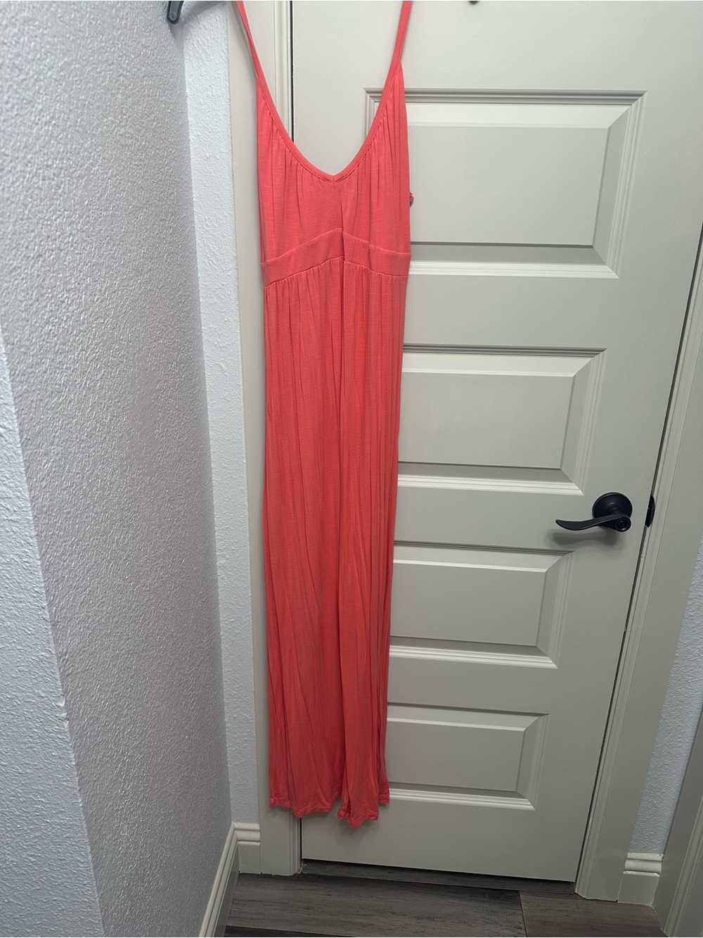 Old Navy Coral Sleeveless Maxi Dress